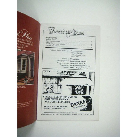 They're Playing Our Song Stagebill 1981 Neil Simon Victor Garber Marsha Skaggs - Picture 3 of 5